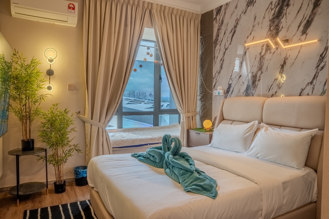 Luxury short-term rental property interior managed by Nest Home